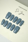 Press-on-nails Blue Haze