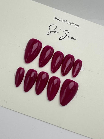 Press-on-nails Ruby Queen