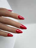 Press-on-nails Diva red