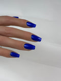 Press-on-nails Blue Mystique