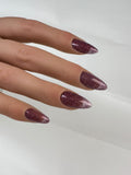 Press-on-nails Red flash