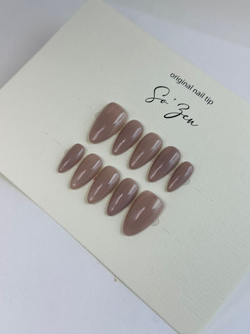 Press-on-nails Light taupe