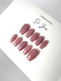 Press-on-nails Vintage Blush